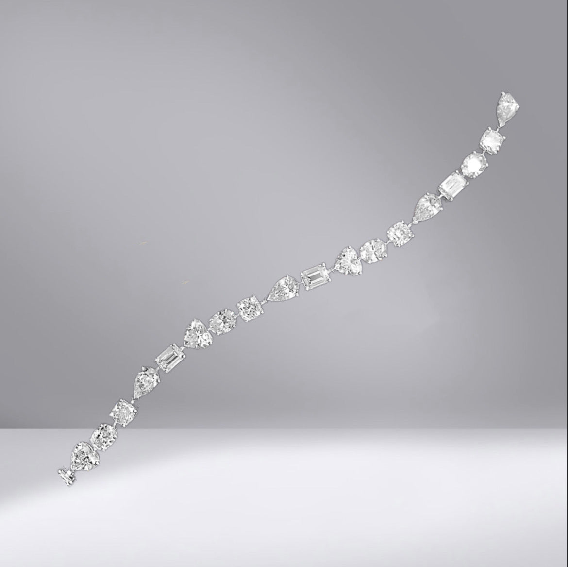 Fancy Mixed Diamond Bracelet — Gemwall (Copy)